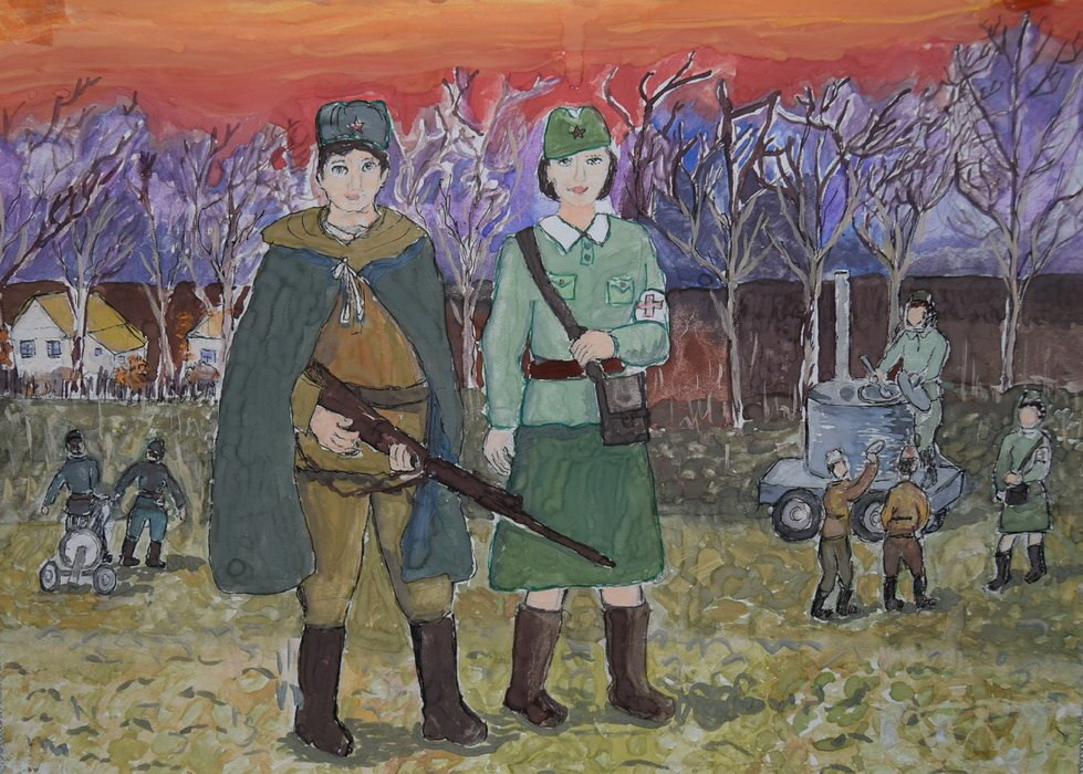 Работа на конкурс Волшебная сила голубого потока